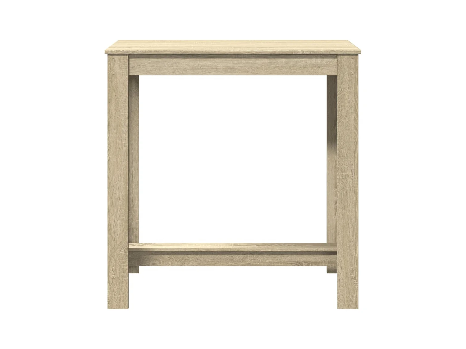 Table de bar chêne sonoma 102x50x103,5 cm bois d'ingénierie