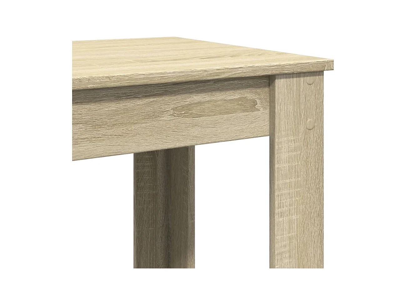 Table de bar chêne sonoma 102x50x103,5 cm bois d'ingénierie