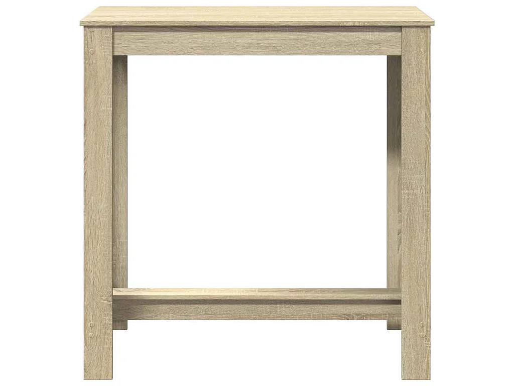 Table de bar chêne sonoma 102x50x103,5 cm bois d'ingénierie