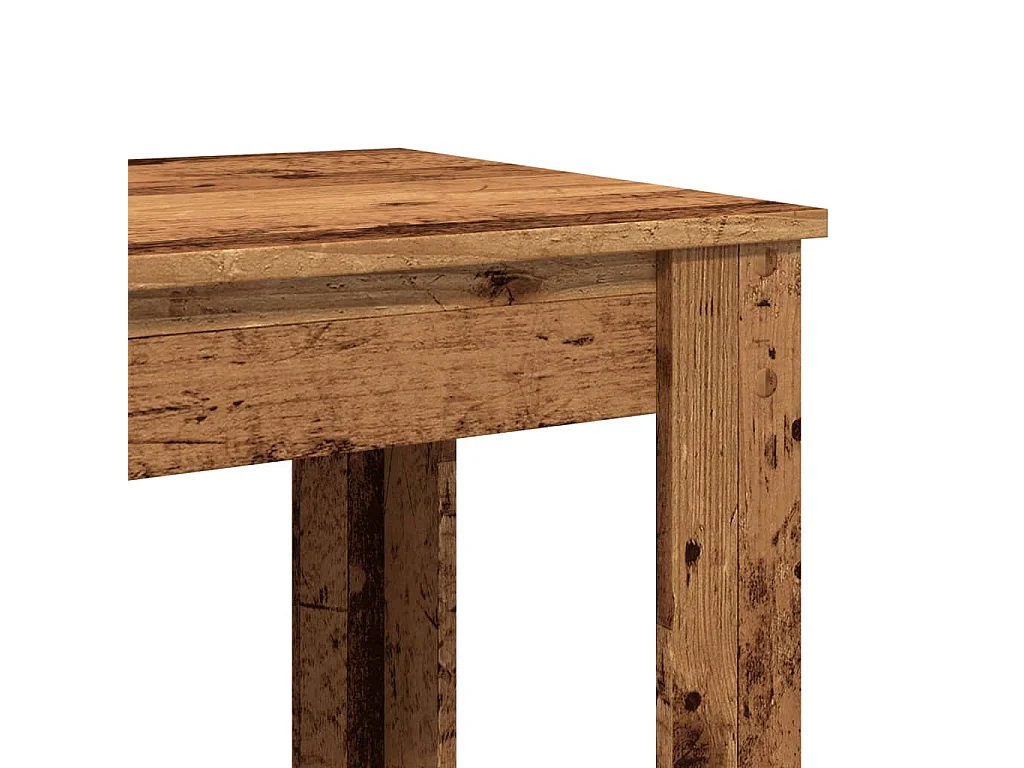 Table de bar vieux bois 51x50x103,5 cm bois d'ingénierie