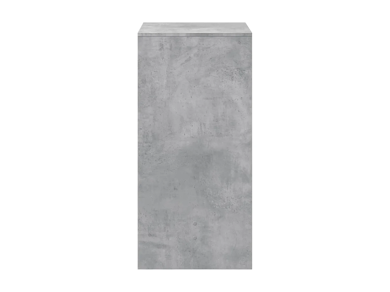 Tavolo da Bar Grigio Cemento 51x50x103,5cm in Legno Multistrato