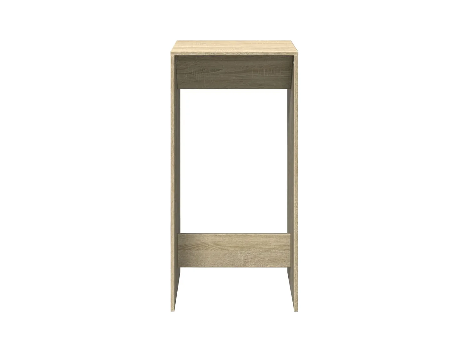 Bartafel 51x50x103,5 cm bewerkt hout sonoma eikenkleurig