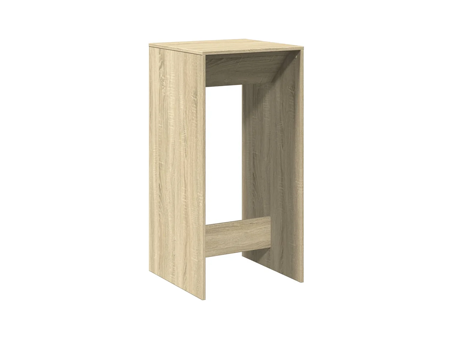 Bartafel 51x50x103,5 cm bewerkt hout sonoma eikenkleurig