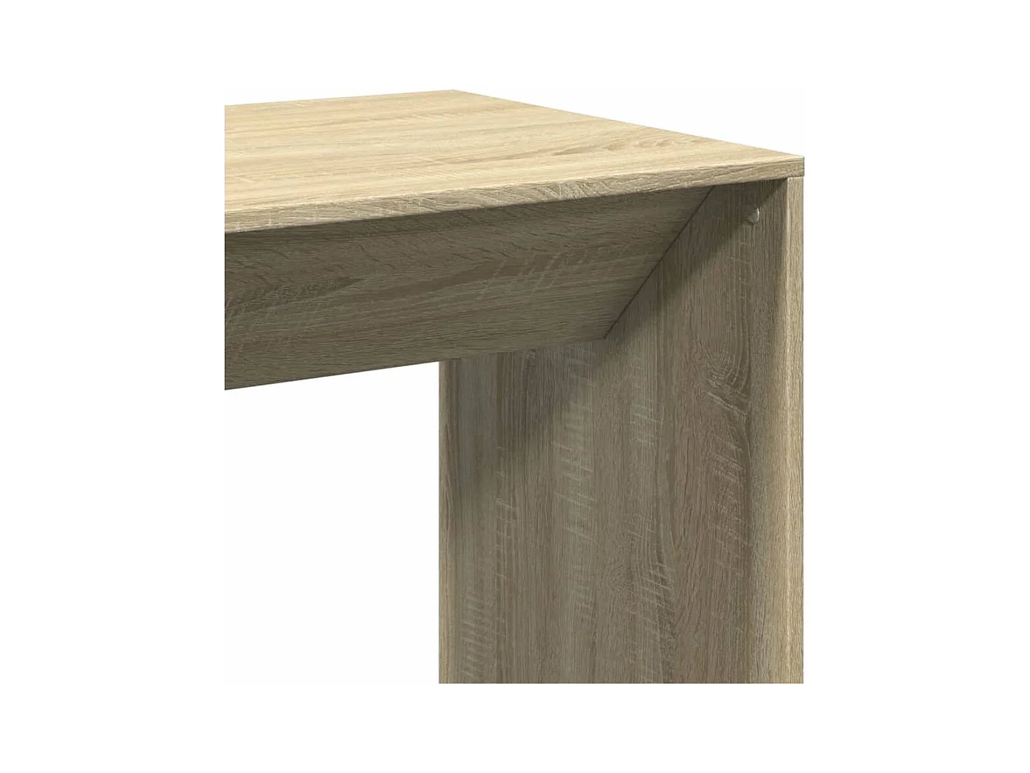 Bartafel 51x50x103,5 cm bewerkt hout sonoma eikenkleurig