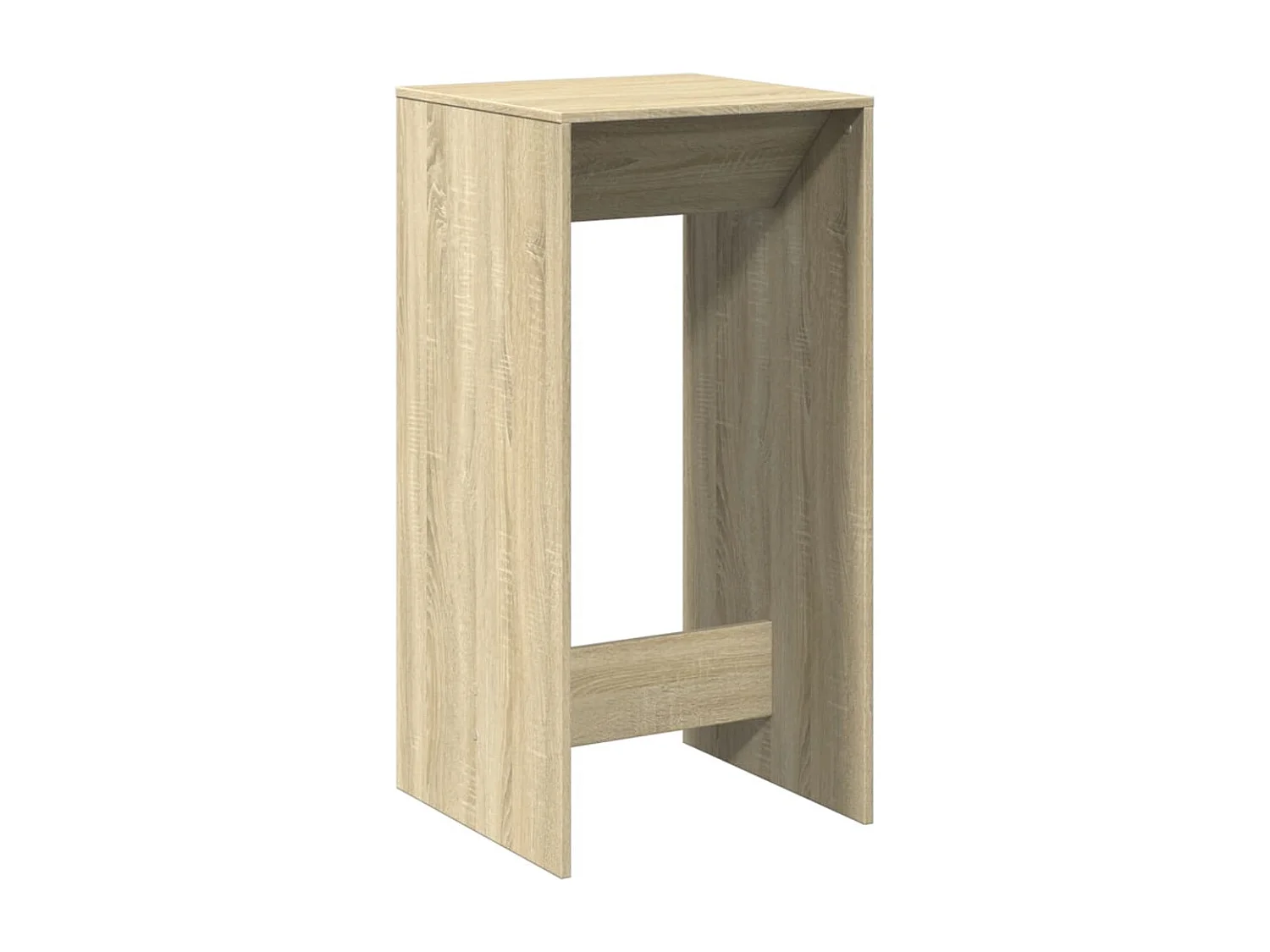 Tavolo da Bar Rovere Sonoma 51x50x103,5 cm in Legno Multistrato