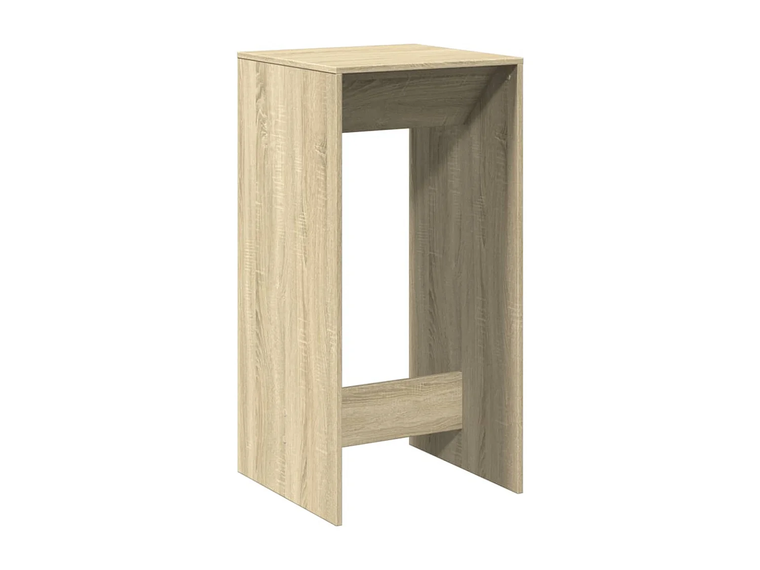 Tavolo da Bar Rovere Sonoma 51x50x103,5 cm in Legno Multistrato