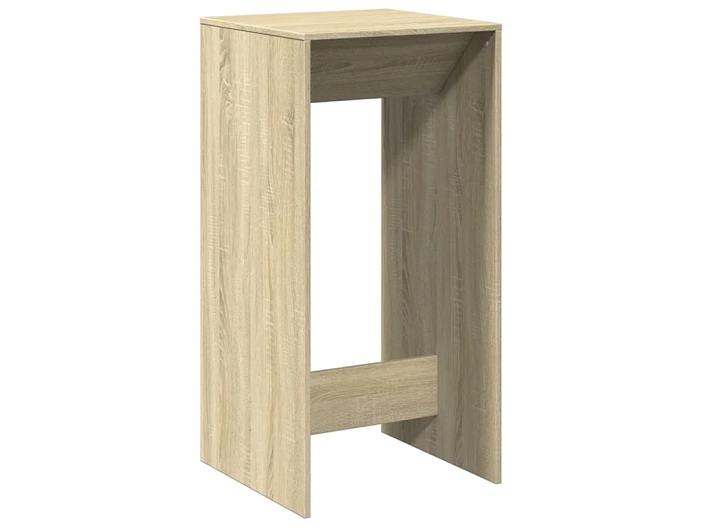 Tavolo da Bar Rovere Sonoma 51x50x103,5 cm in Legno Multistrato