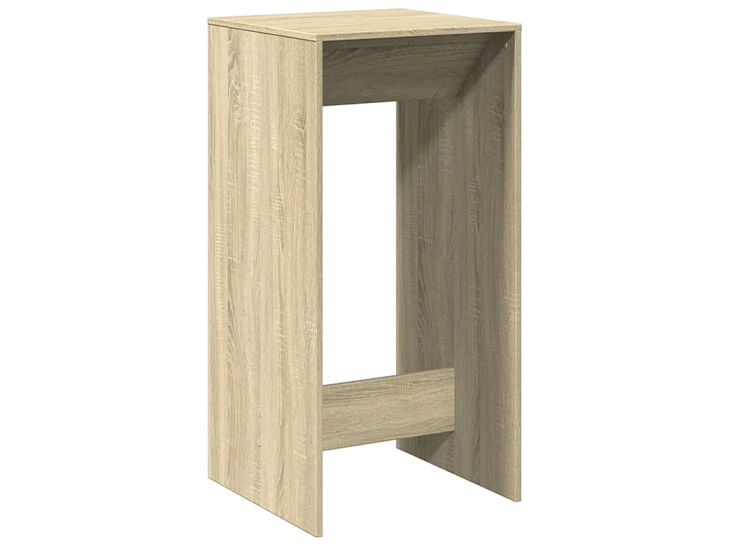 Tavolo da Bar Rovere Sonoma 51x50x103,5 cm in Legno Multistrato