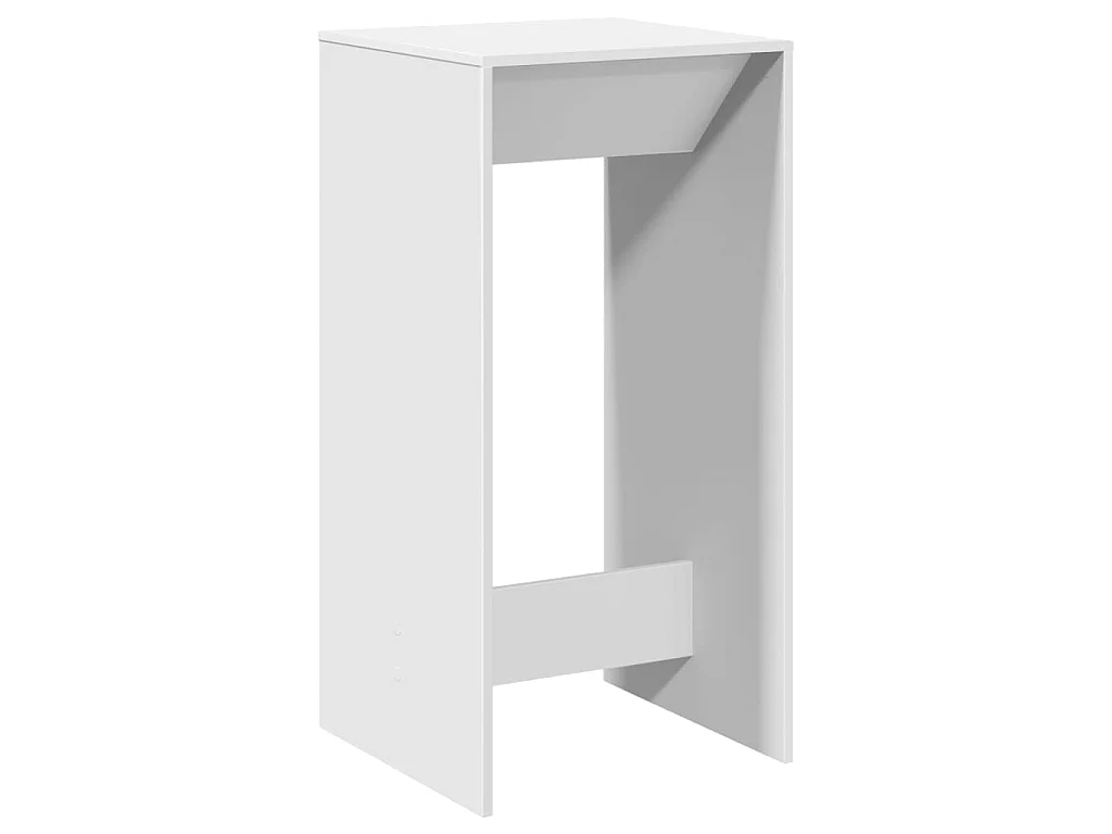 Tavolo da Bar Bianco 51x50x103,5 cm in Truciolato