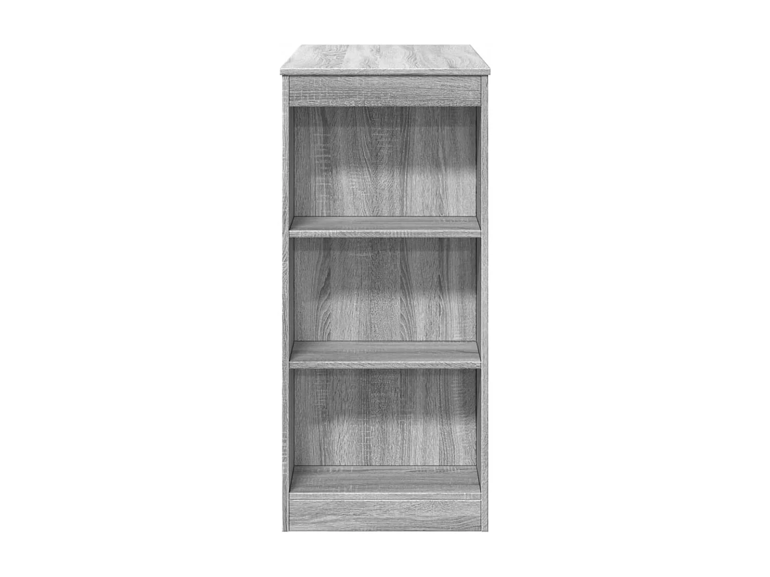 Bartafel met rekken 95x47x103,5 cm bewerkt hout grijs sonoma