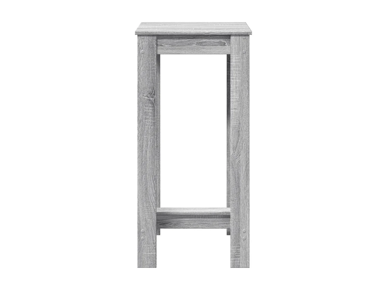 Bartafel 51x50x103,5 cm bewerkt hout grijs sonoma eikenkleurig
