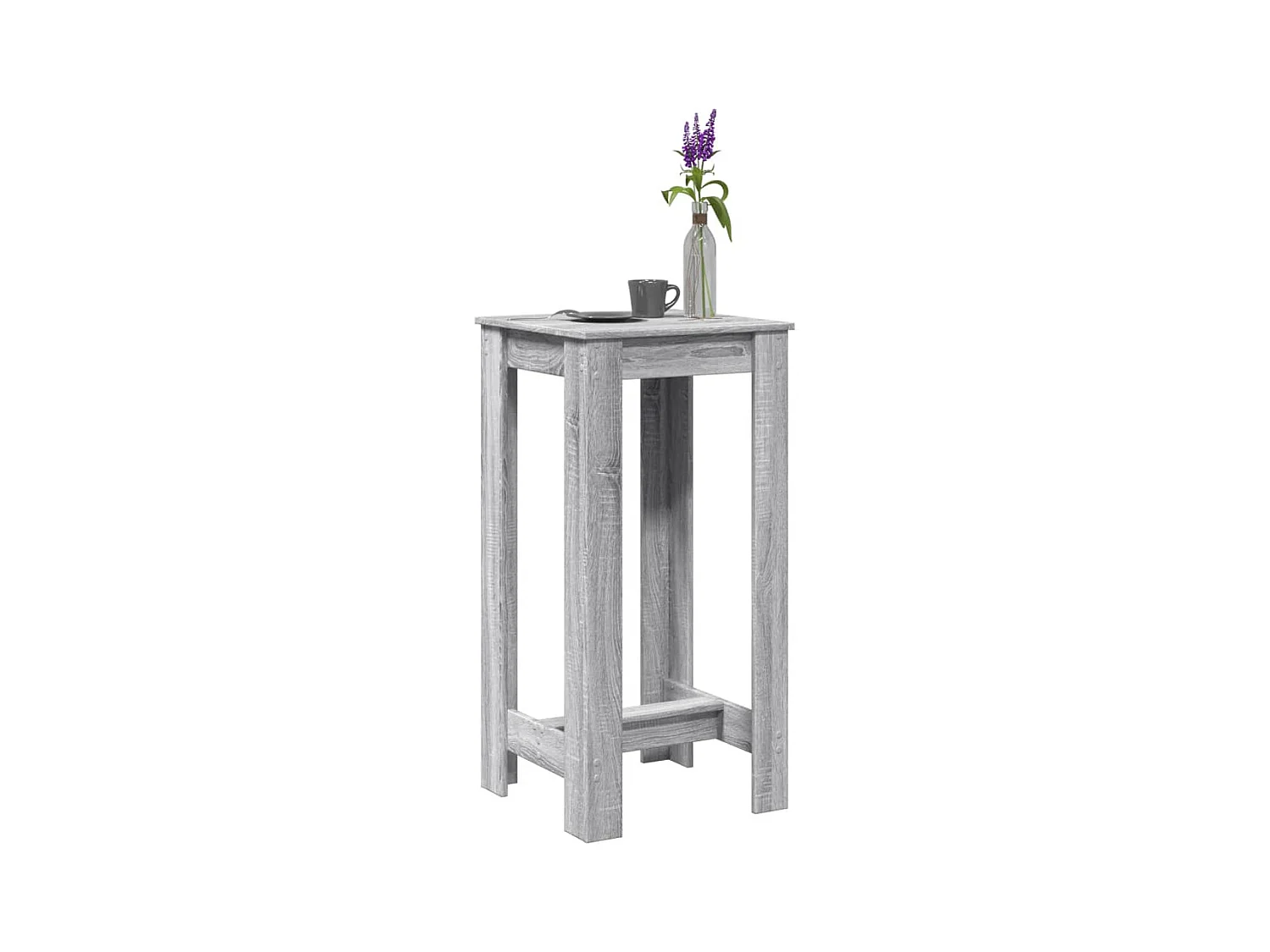 Bartisch Grau Sonoma 51x50x103,5 cm Holzwerkstoff