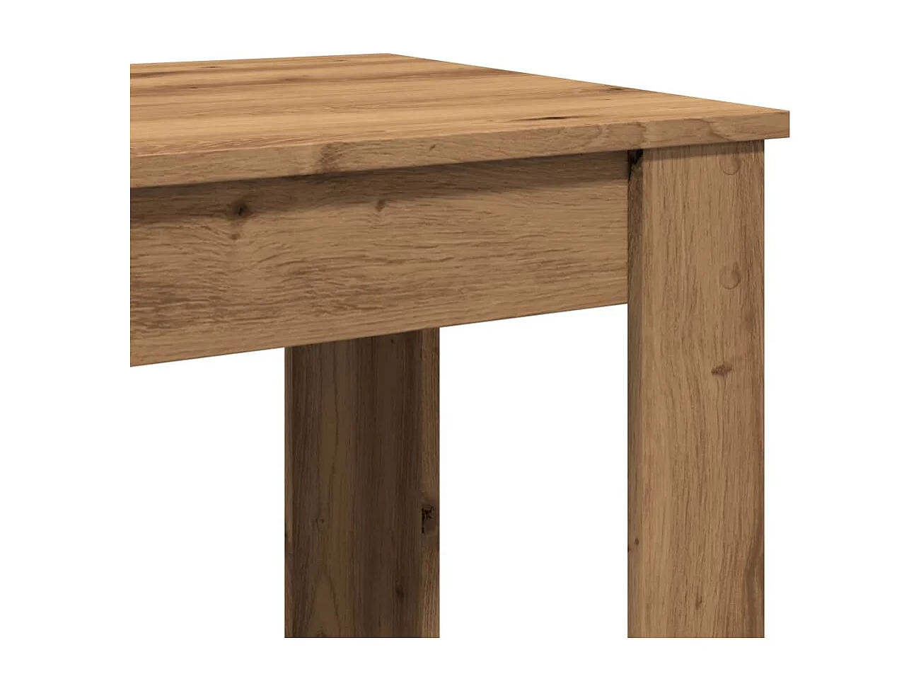 Tavolo Bar Rovere Artigianale 51x50x103,5 cm Legno Multistrato