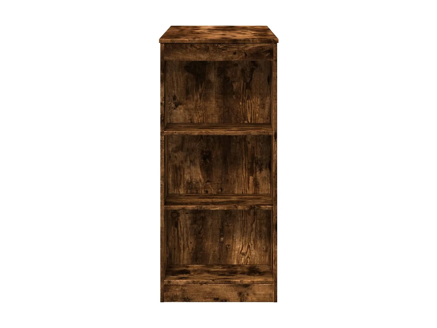 Tavolo Bar con Rastrelliera Rovere 95x47x103,5 cm Multistrato