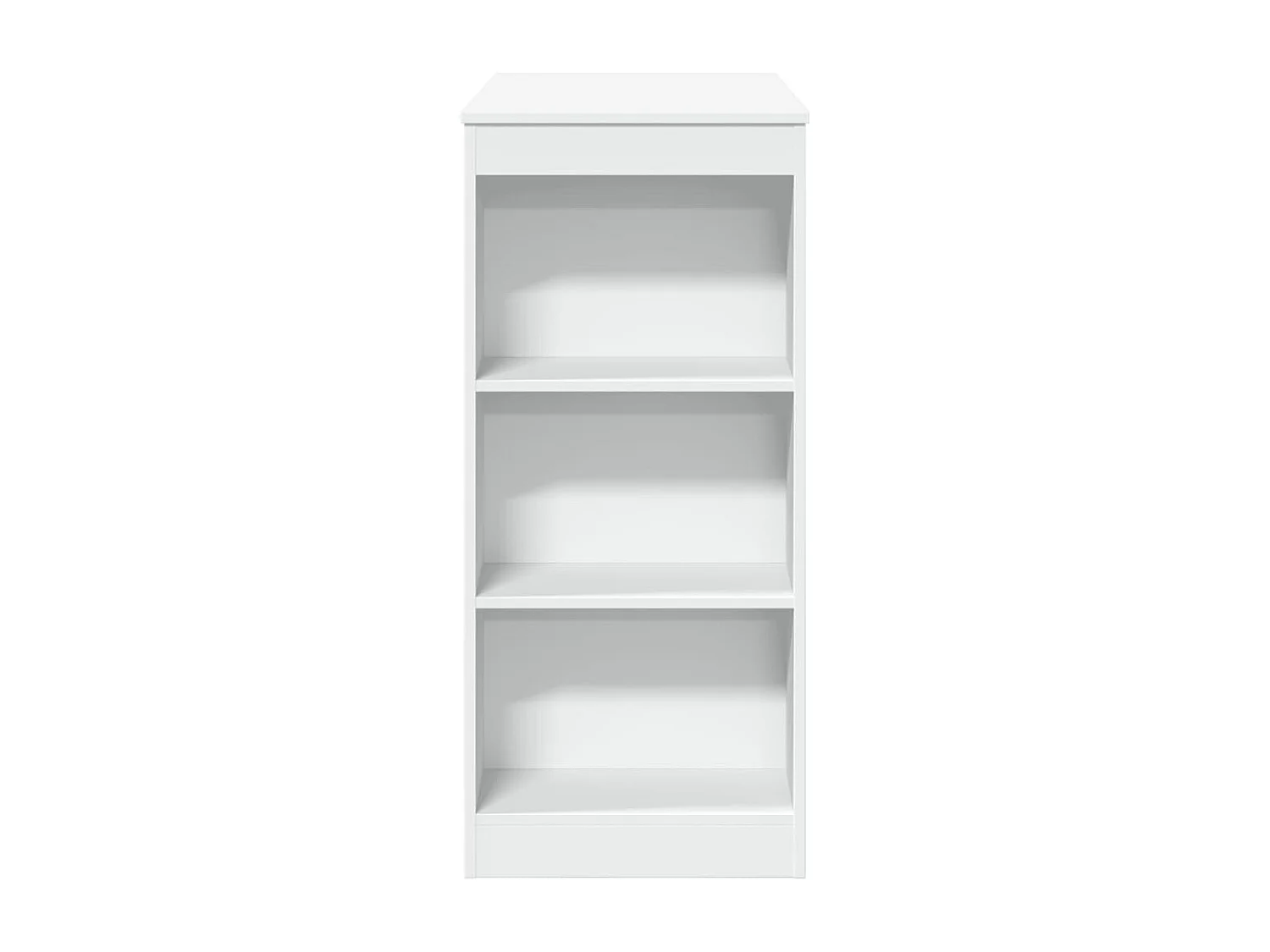 Bartafel met rekken 95x47x103,5 cm bewerkt hout wit