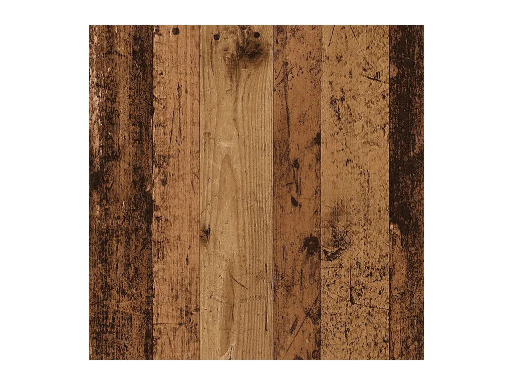 Tavolo Bar con Rastrelliera Antico 101x40x103,5 cm Multistrato