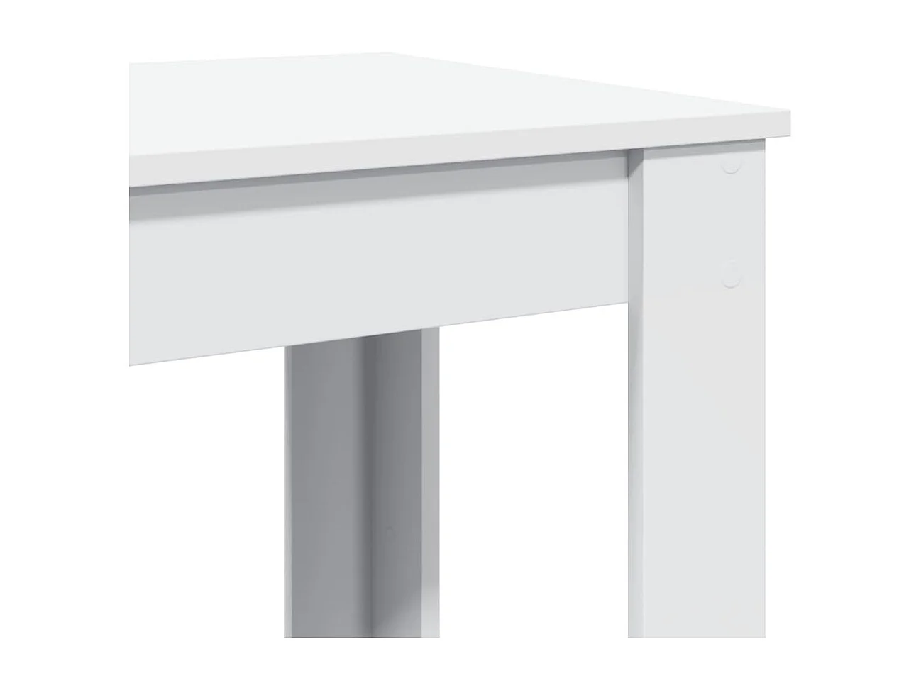 Tavolo da Bar Bianco 51x50x103,5 cm in Truciolato
