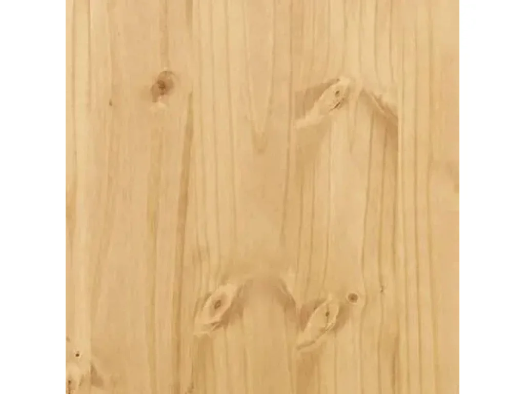 Butterfly-Esstisch Klappbar Corona Wachsbraun Massivholz Kiefer