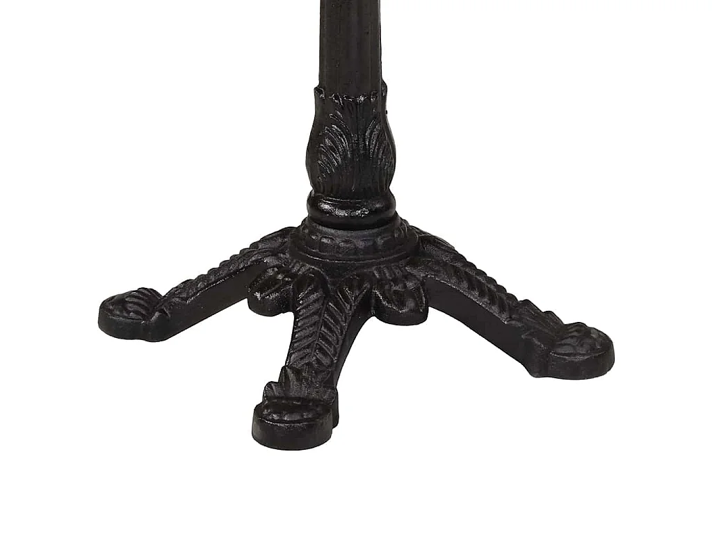 Tavolino da Bistrot Ø60x76 cm in Legno di Mango Grezzo