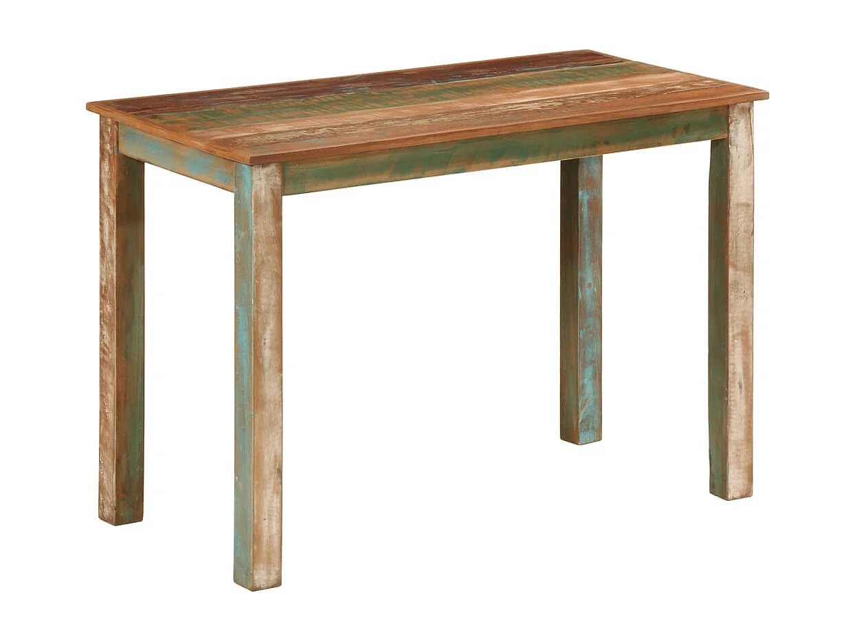 Esstisch 110x55x76 cm Altholz Massiv