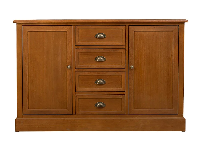 Credenza in legno marrone 129x45x85,5