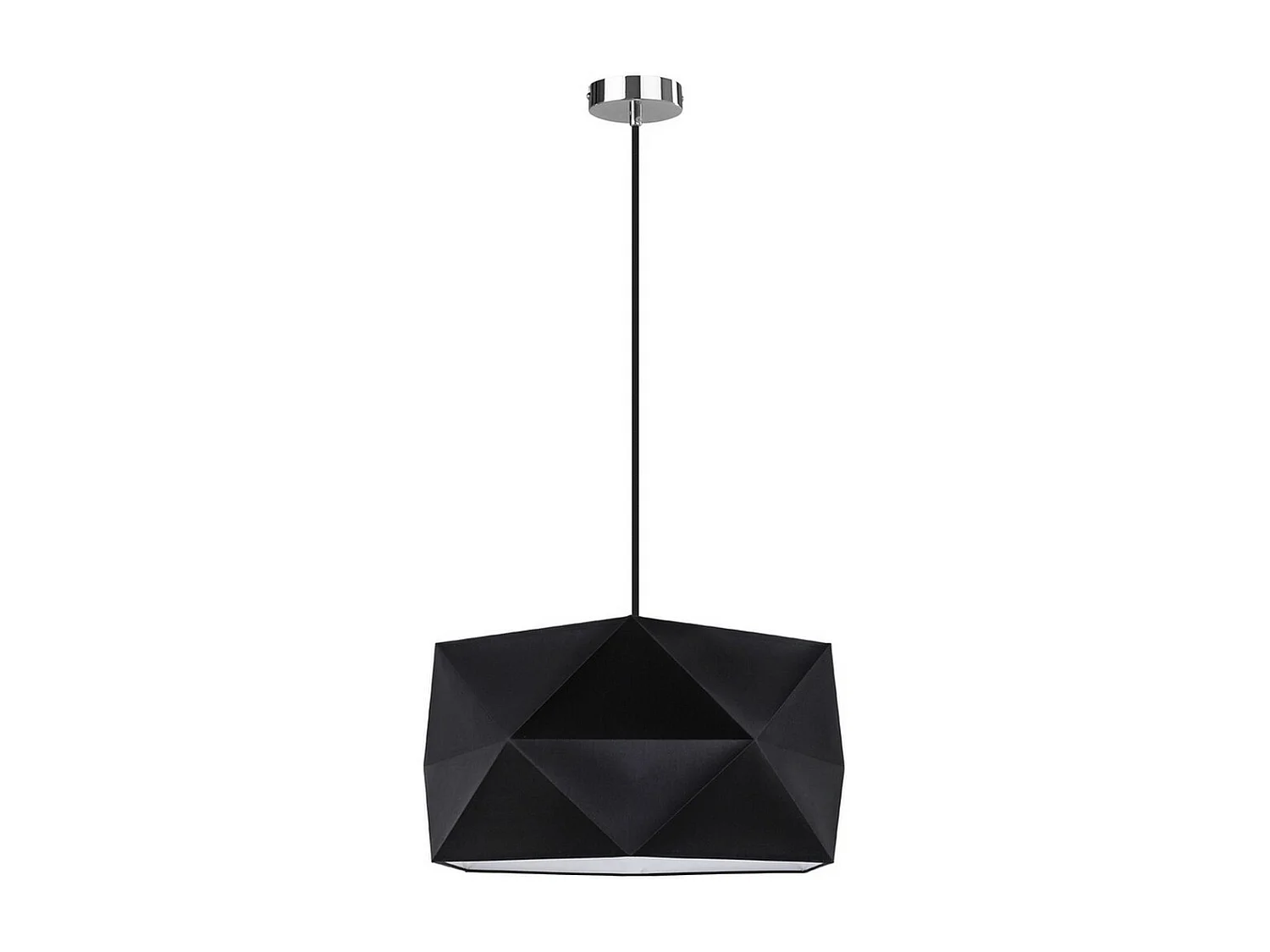 Hanglamp Geomerical, Zwart, 46,5x46,5x120 cm, EPIKASA