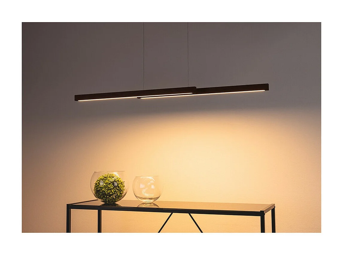 Hanglamp Columbia, Bruin, 120x10x110 cm, EPIKASA