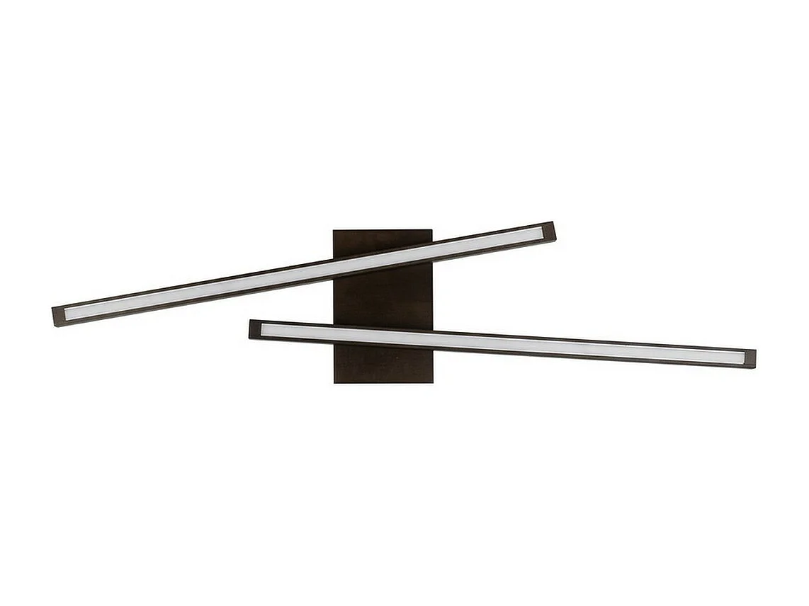 Plafonnier Guadalupa, Marron, 87,5x19,5x6,5 cm, EPIKASA