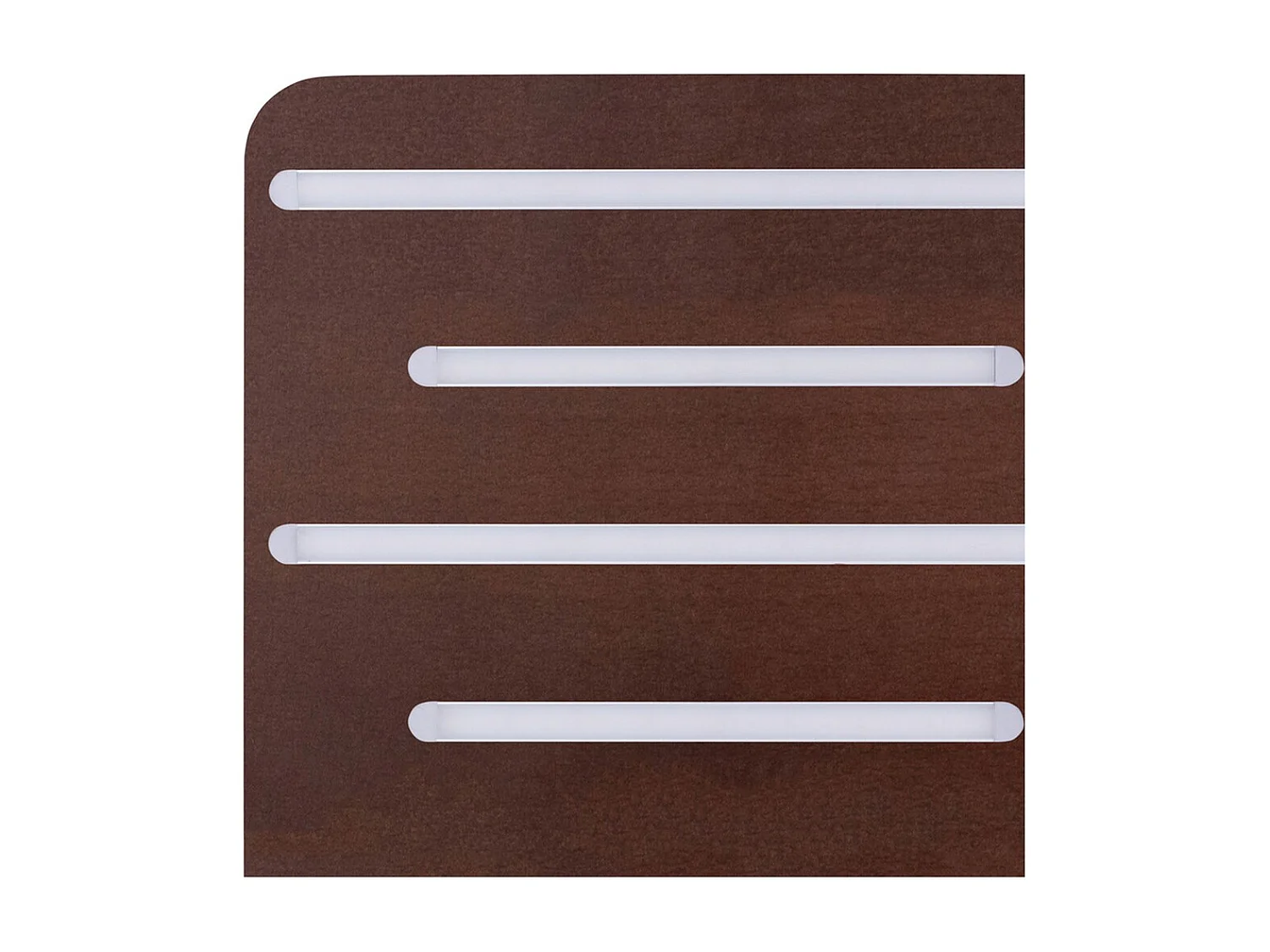 Plafonnier Fiandre, Marron, 34x34x3,5 cm, EPIKASA