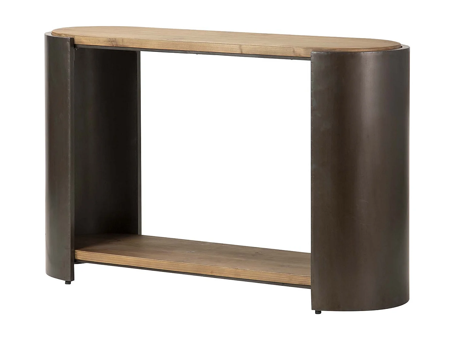 Tabouret en métal imprimé vert 36x36x39,5