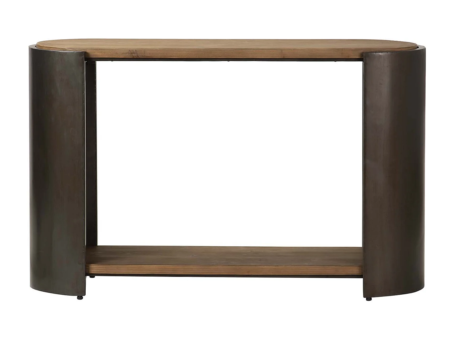 Tabouret en métal imprimé vert 36x36x39,5