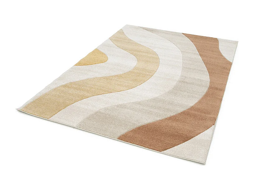 Melia - Tapis contemporain -  Jaune - 160x230cm
