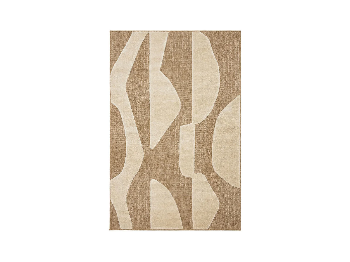 Neon - Tapis bohème à motif géométrique -  Blanc - 160x230cm