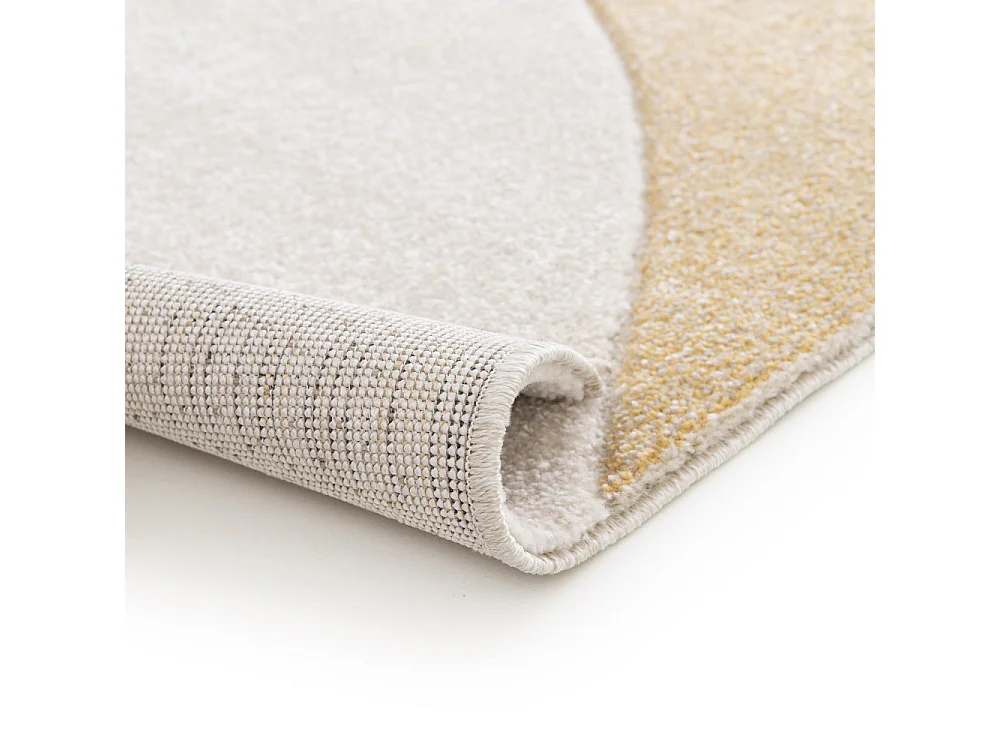 Melia - Tapis contemporain -  Jaune - 120x170cm