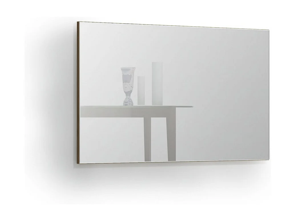 Miroir sans Cadre Idea, Marron, 120x65x2 cm, Seven Design