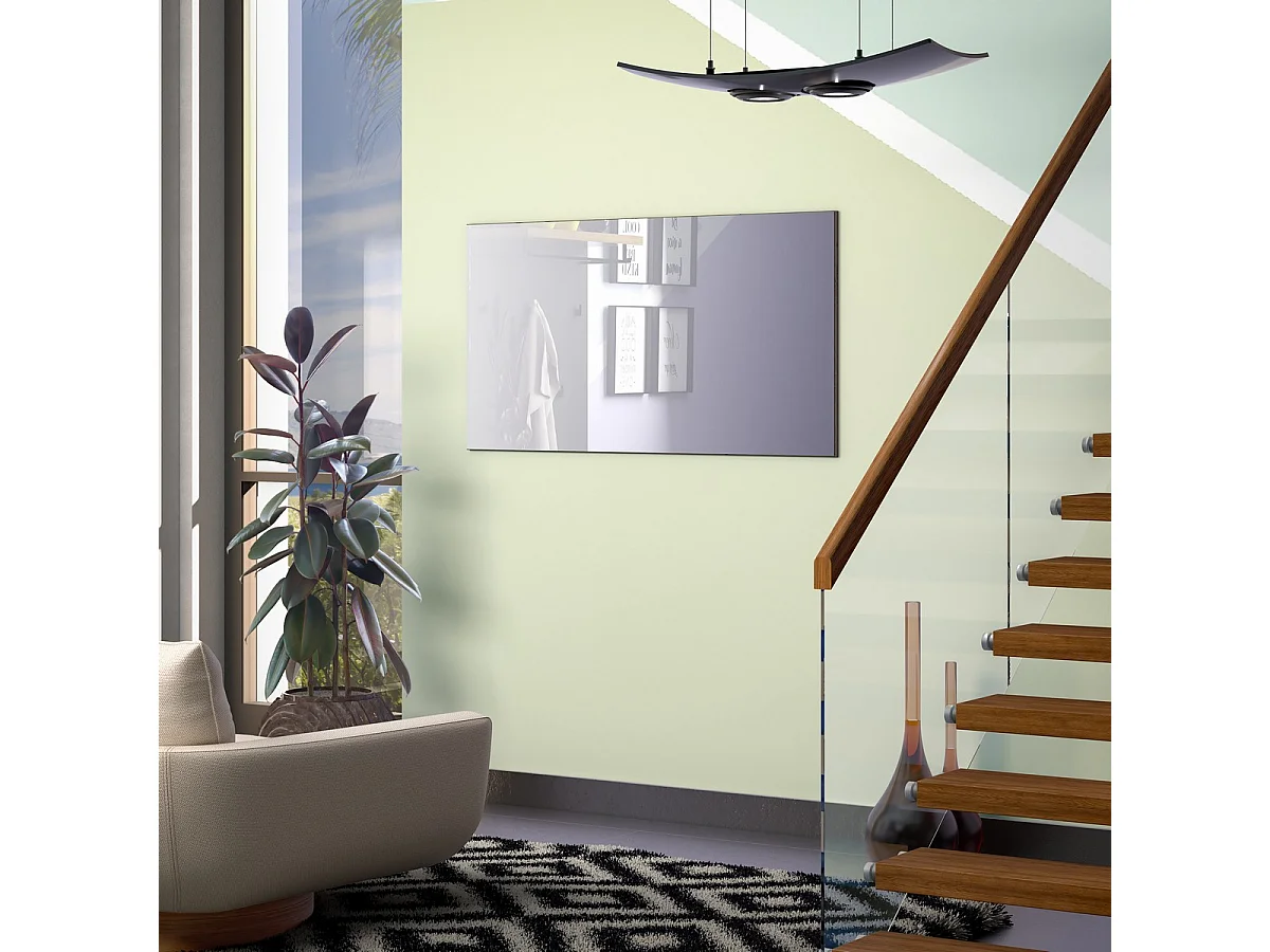 Miroir sans Cadre Idea, Marron, 120x65x2 cm, Seven Design