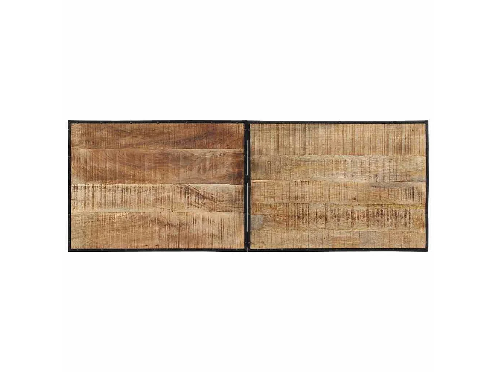 Mesa de bar 150x55x107 cm madeira de mangueira áspera maciça