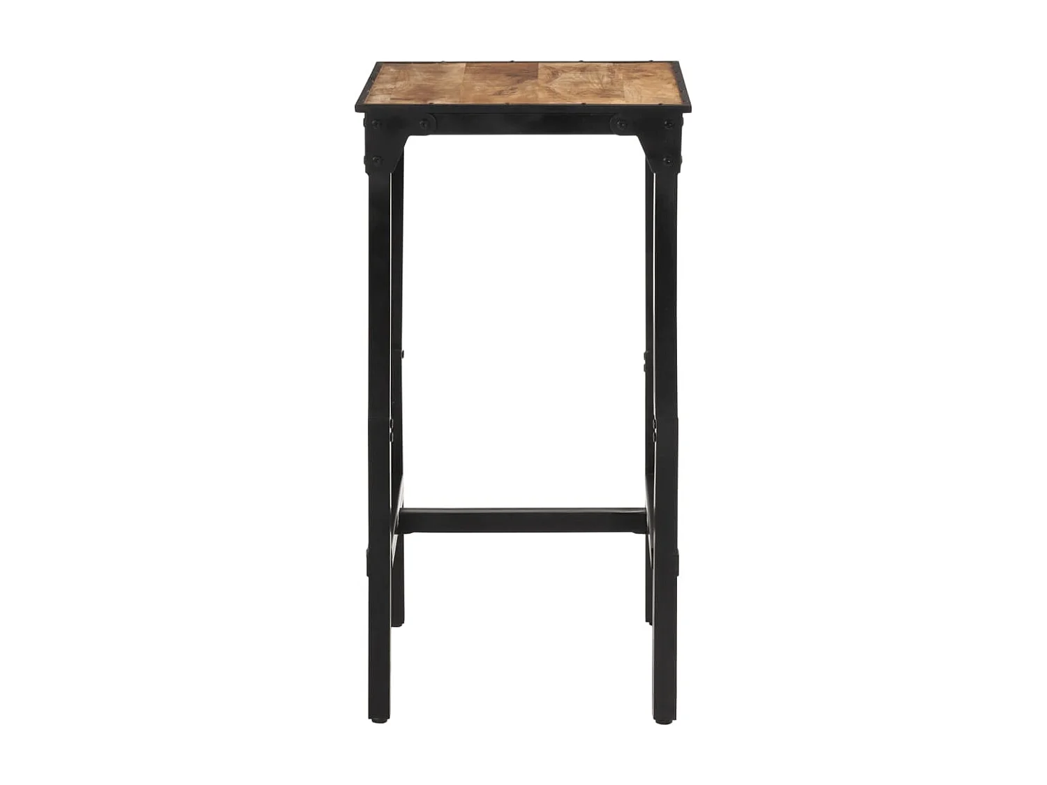 Mesa de bar 60x55x107 cm madeira de mangueira áspera maciça