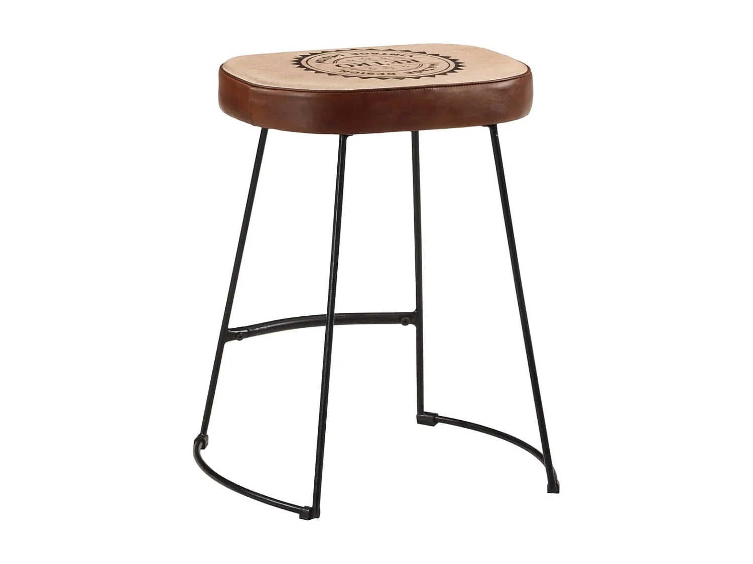 Barhocker 2 Stk. Dunkelbraun 40x29,5x53 cm