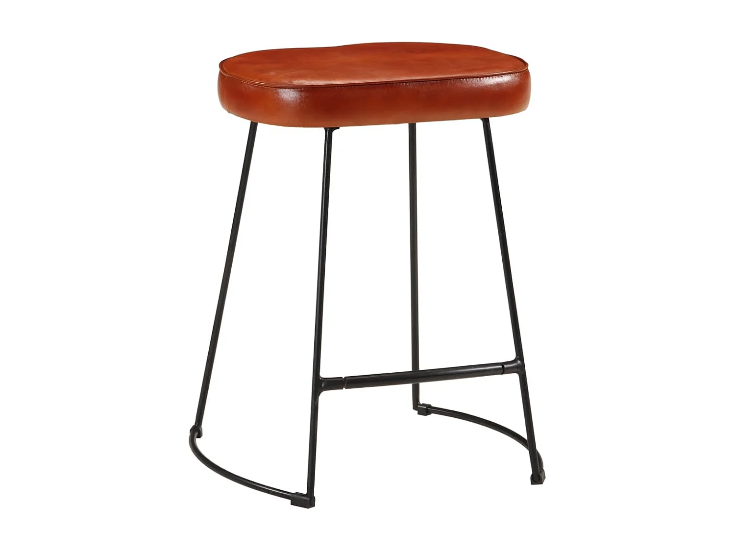 Sgabelli da Bar 2 pz Marrone Scuro 40x29,5x53 cm
