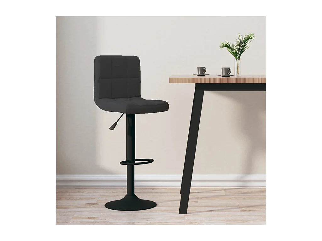Tabouret de bar Noir Velours