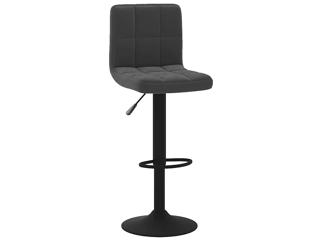 Tabouret de bar Noir Velours