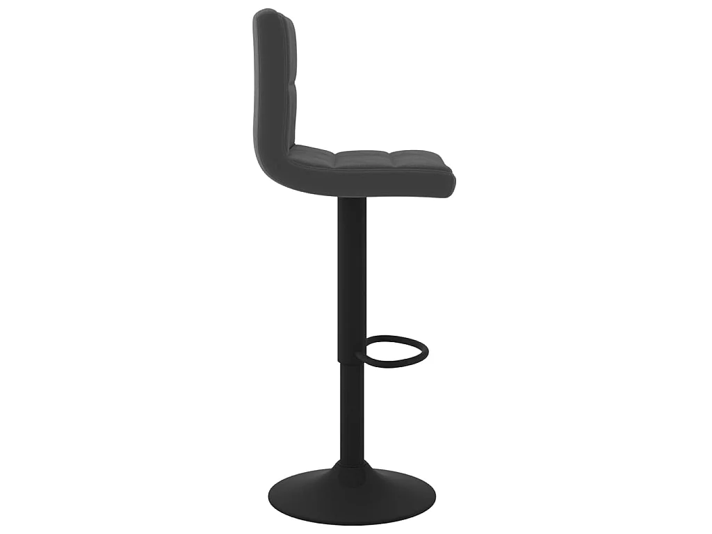 Tabouret de bar Noir Velours