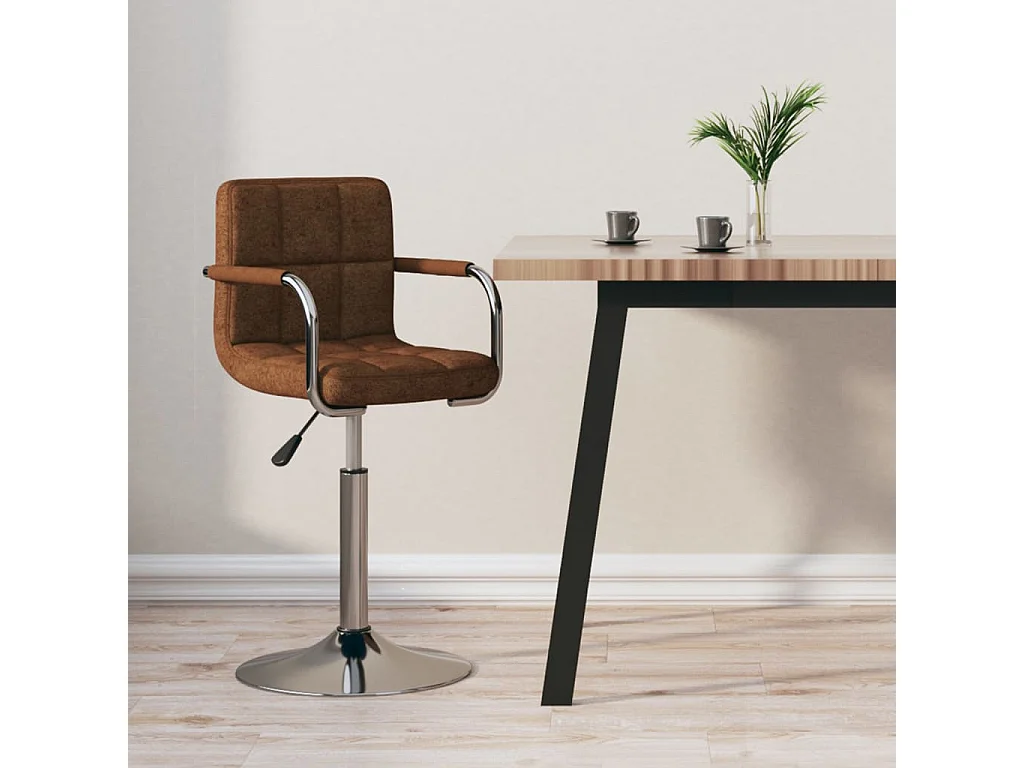 Tabouret de bar Marron Tissu