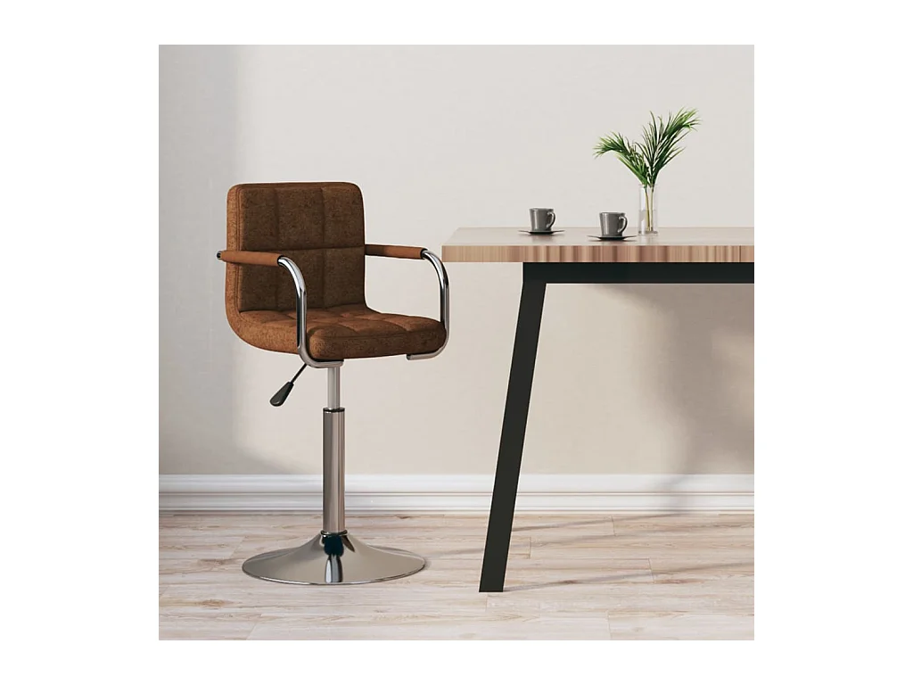 Tabouret de bar Marron Tissu