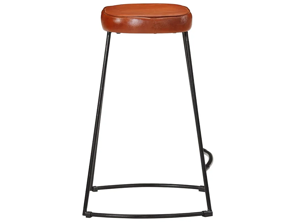 Bancos de bar 2 pcs 41x29x62 cm castanho-escuro