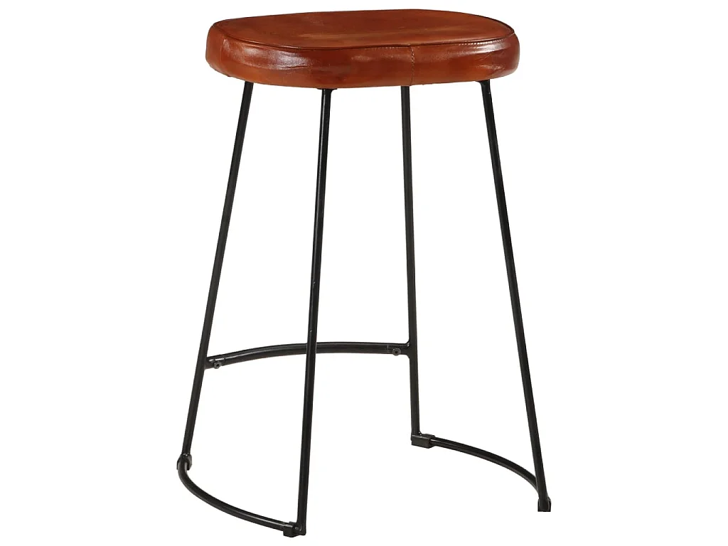 Bancos de bar 2 pcs 41x29x62 cm castanho-escuro