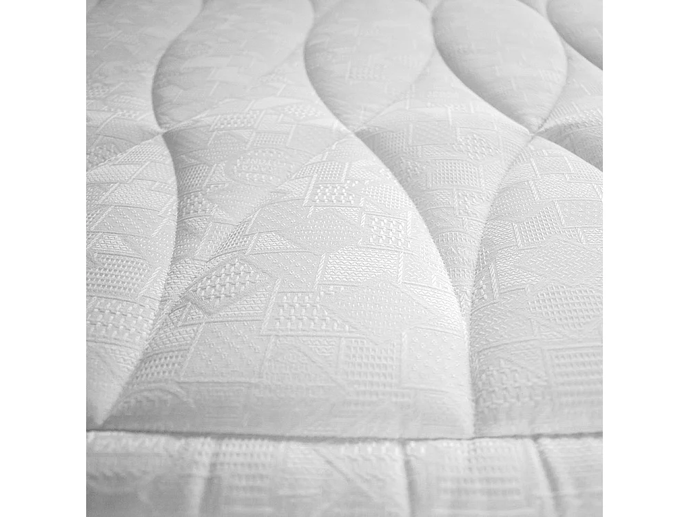 Materasso rigido Messico fino a 130 kg, matrimoniale 160x200 cm, altezza 25 cm, lato estate/inverno con lana – Comprarredo