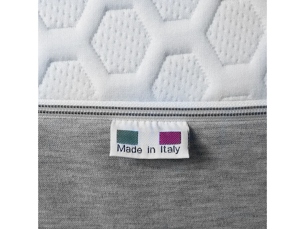 Materasso memory Breeze Dubai multionda a 5 strati, piazza e mezza 120x190 cm, 7 zone, massaggiante, altezza 25 cm – Comprarredo