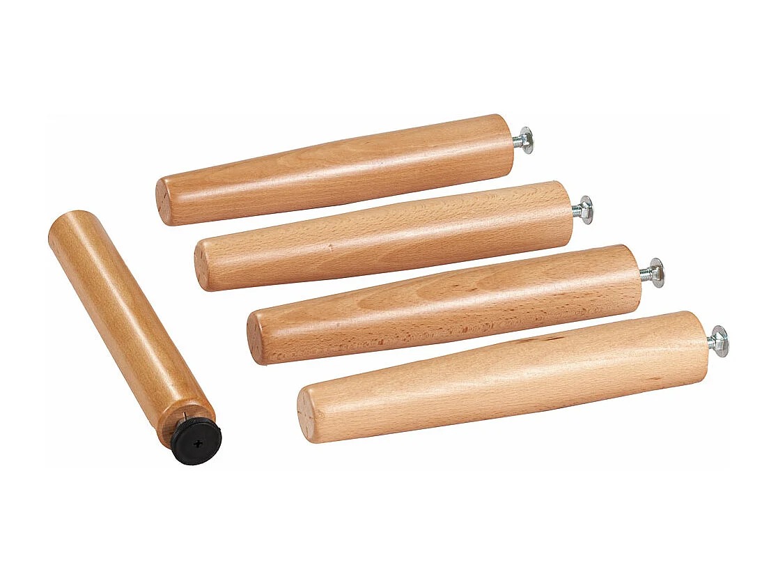 Rete ortopedica reclinabile in legno 160x190, per letto matrimoniale, con alzata manuale testa e piedi - Comprarredo